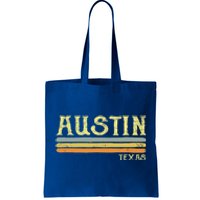 Vintage Austin Texas Tx Cute Gift Retro Love Gift Souvenir Tote Bag