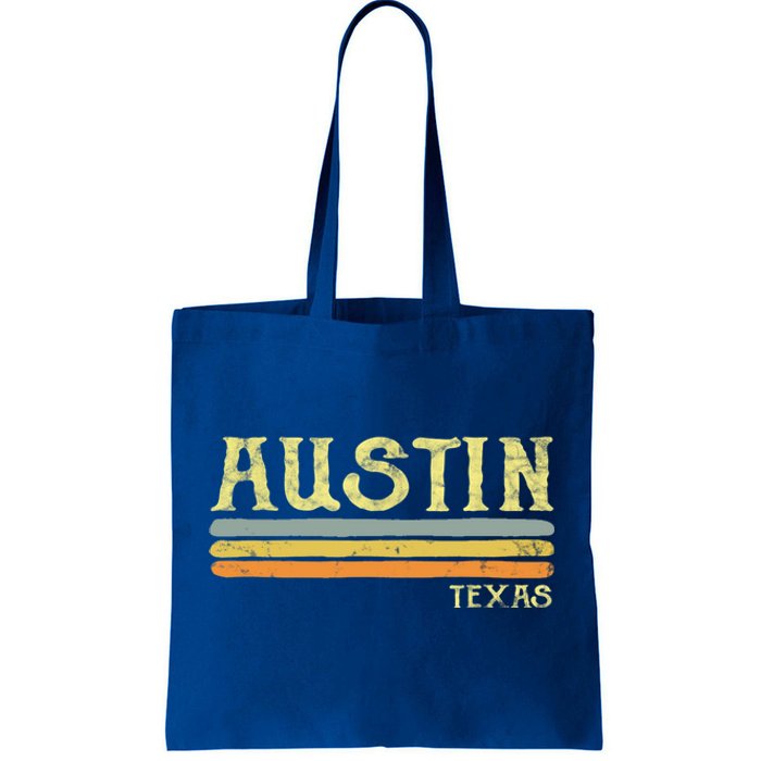 Vintage Austin Texas Tx Cute Gift Retro Love Gift Souvenir Tote Bag