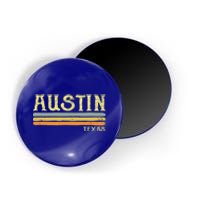 Vintage Austin Texas Tx Cute Gift Retro Love Gift Souvenir Magnet