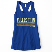 Vintage Austin Texas Tx Cute Gift Retro Love Gift Souvenir Womens Tank Top