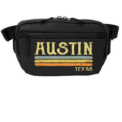 Vintage Austin Texas Tx Cute Gift Retro Love Gift Souvenir Crossbody Pack