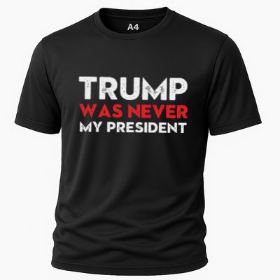 Vintage Anti Trump Was Never My President Trump Lost 8645 Performance Shirt