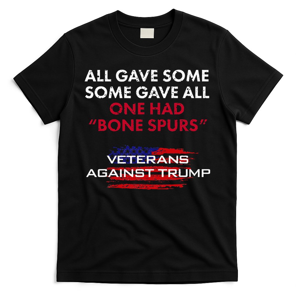 Veterans Anti Trump Draft Dodger Bone Spurs For Vets T-Shirt