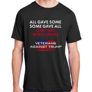 Veterans Anti Trump Draft Dodger Bone Spurs For Vets Adult ChromaSoft Performance T-Shirt