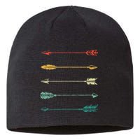 Vintage Arrow Traditional Archery Arrows Bow Hunting Retro Sustainable Beanie