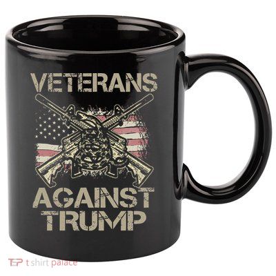 Veterans Against Trump Military Anti Trump Vet 11oz C Handle Ceramic Mug