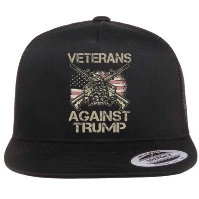 Veterans Against Trump Military Anti Trump Vet Flatbill Hat