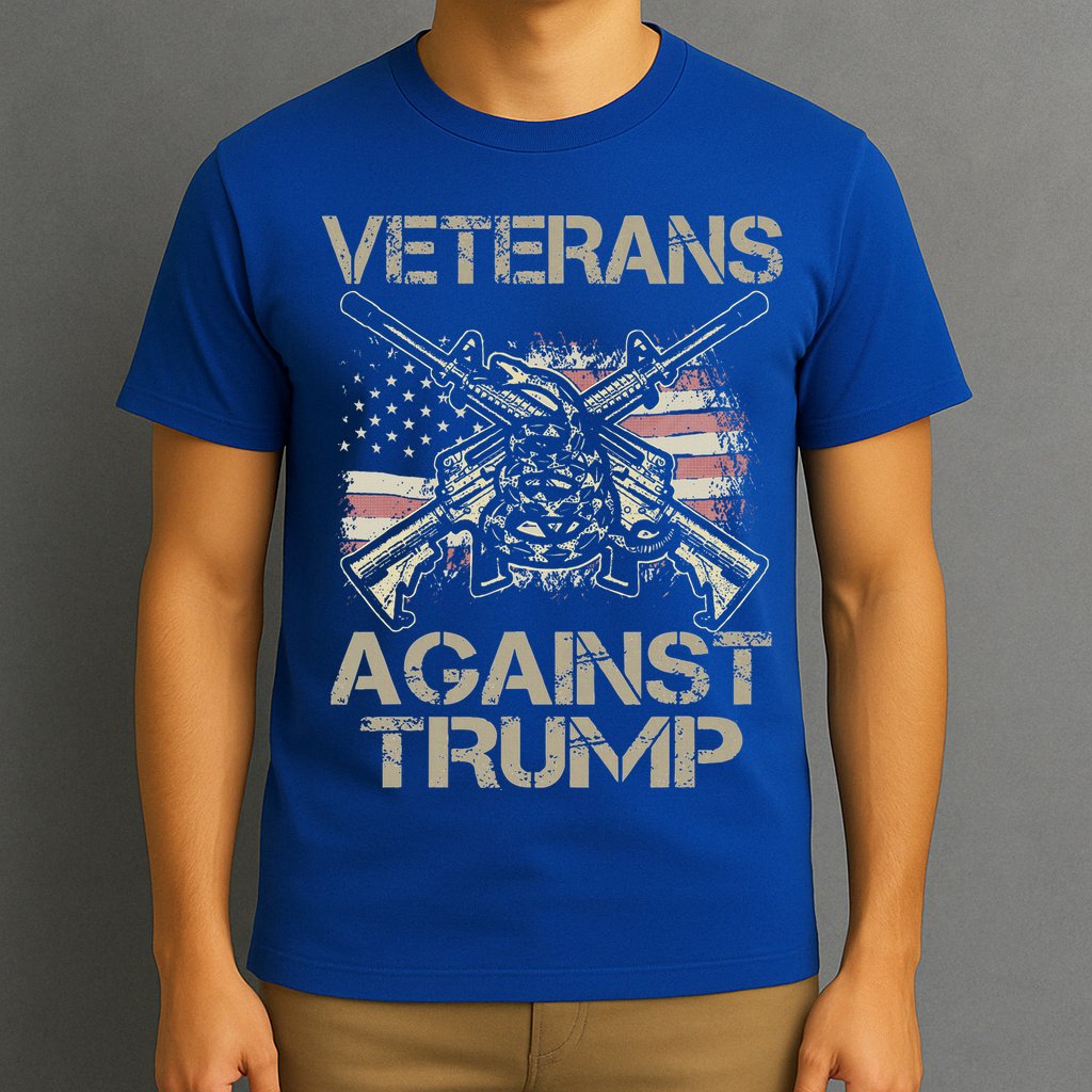 Veterans Against Trump Military Anti Trump Vet T-Shirt
