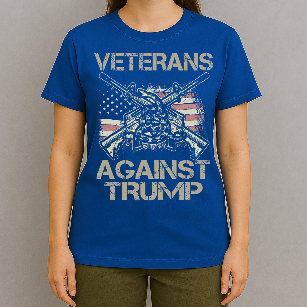 Veterans Against Trump Military Anti Trump Vet T-Shirt