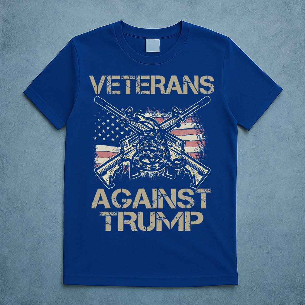 Veterans Against Trump Military Anti Trump Vet T-Shirt