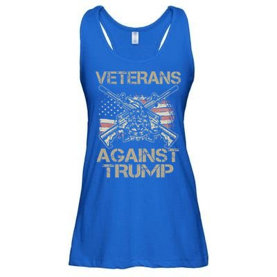 Veterans Against Trump Military Anti Trump Vet Ladies Essential Flowy Tank