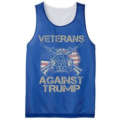 Veterans Against Trump Military Anti Trump Vet Mesh Reversible Basketball Jersey Tank