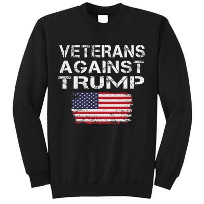 Veterans Against Trump Military Vets Oppose Trump Sweatshirt
