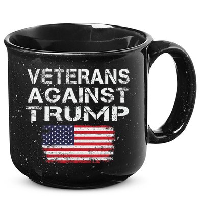 Veterans Against Trump Military Vets Oppose Trump 15oz Campfire Ceramic Mug