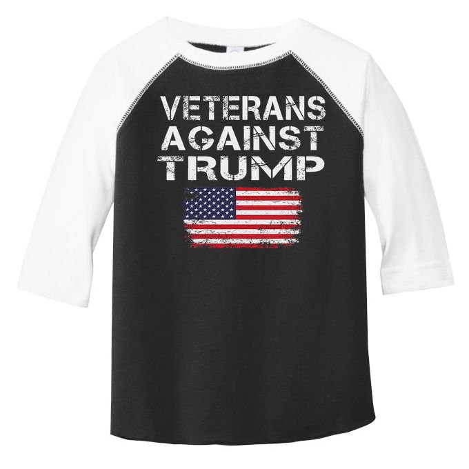 Veterans Against Trump Military Vets Oppose Trump Toddler Fine Jersey T-Shirt