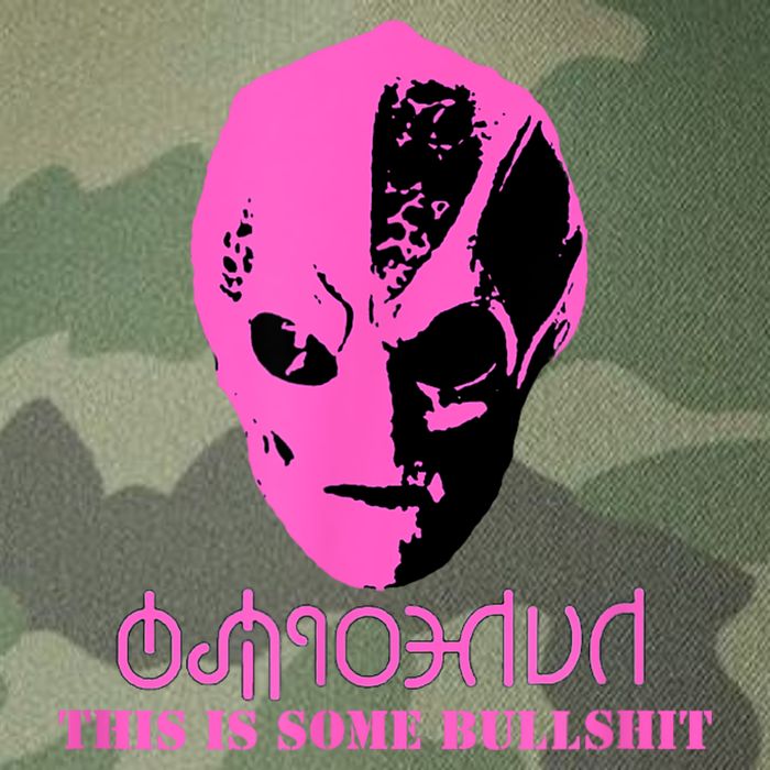 Vanderspeigle Alien This Some Bullshit | Funny Legacy Tie Dye Trucker Hat
