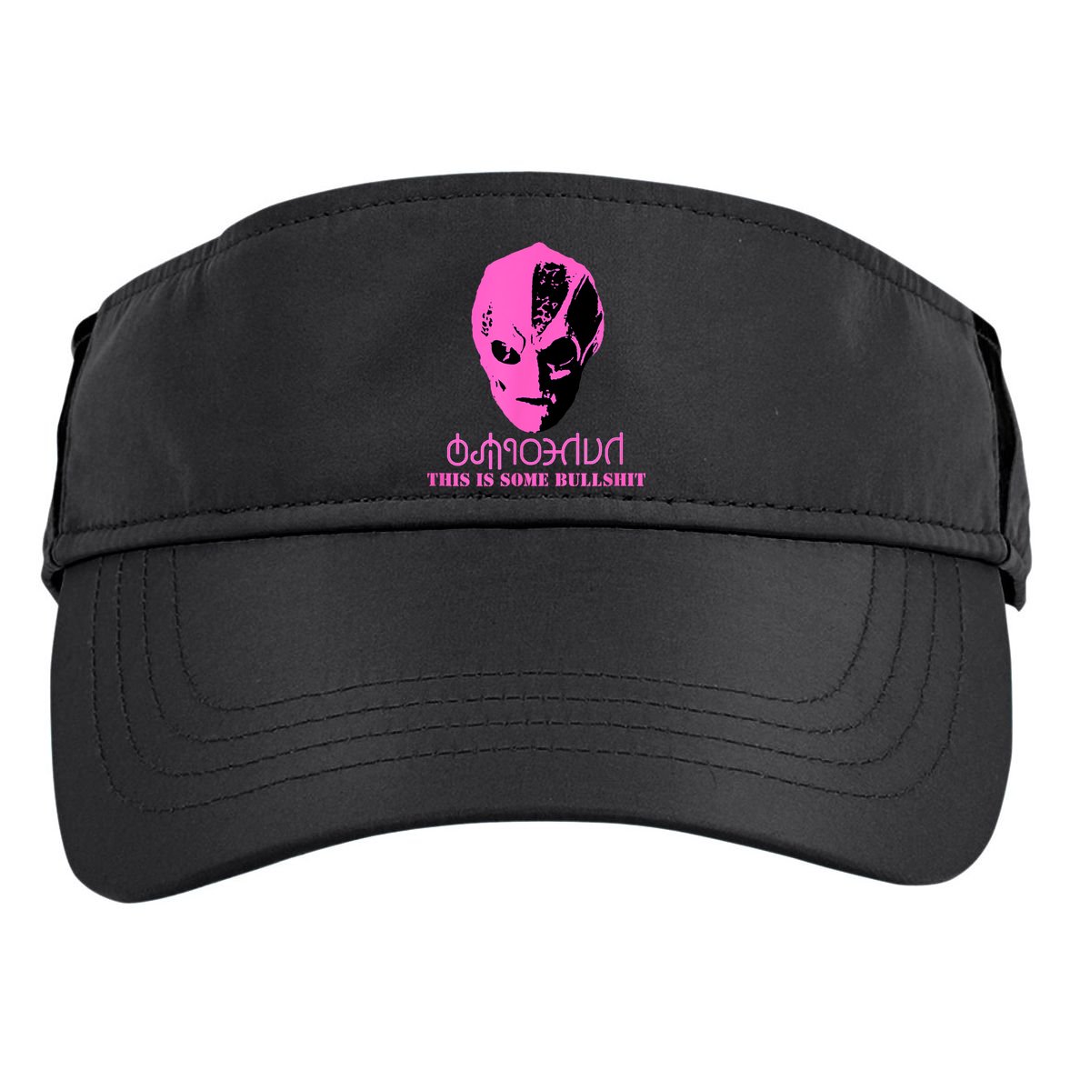 Vanderspeigle Alien This Some Bullshit | Funny Adult Drive Performance Visor