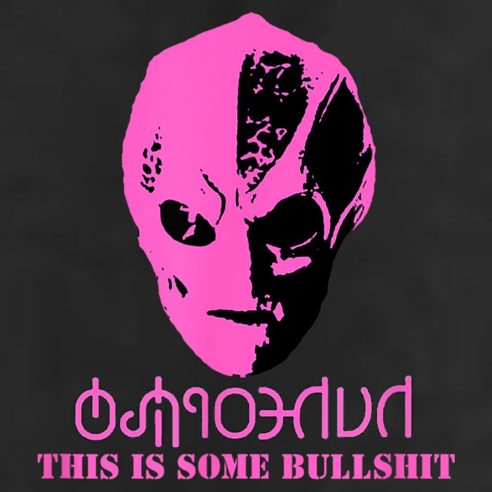 Vanderspeigle Alien This Some Bullshit | Funny 25L Jumbo Tote