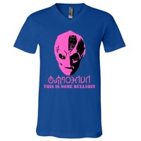 Vanderspeigle Alien This Some Bullshit | Funny V-Neck T-Shirt