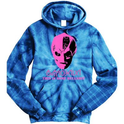 Vanderspeigle Alien This Some Bullshit | Funny Tie Dye Hoodie