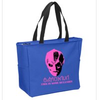 Vanderspeigle Alien This Some Bullshit | Funny Zip Tote Bag