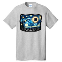 Vintage American Totality Starry Night Eclipse Solar 2024 Tall T-Shirt