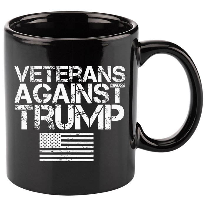 Veterans Against Trump  11oz C Handle Ceramic Mug