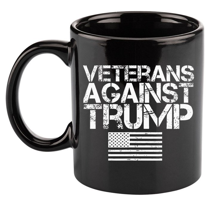 Veterans Against Trump  11oz C Handle Ceramic Mug