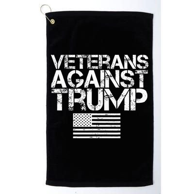 Veterans Against Trump  Golf Towel
