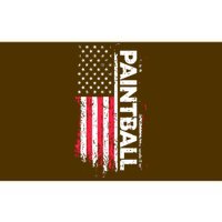 Vintage American USA Flag Cool Paintball Bumper Sticker