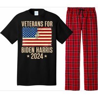 Veterans American Usa Flag Biden Harris 202 Pajama Set