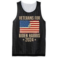 Veterans American Usa Flag Biden Harris 202 Mesh Reversible Basketball Jersey Tank