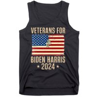 Veterans American Usa Flag Biden Harris 202 Tank Top