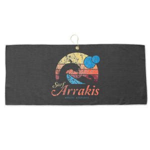 Visit Arrakis Large Microfiber Waffle Golf Towel