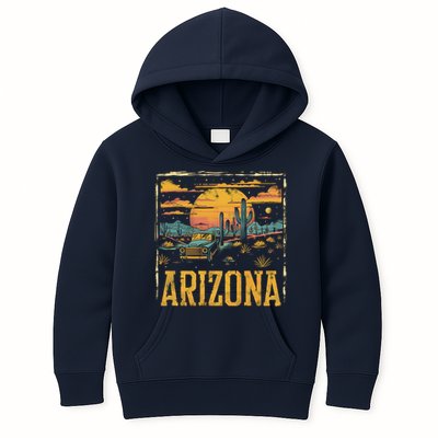 Vintage Arizona Kids Hoodie