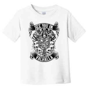 Viking Axe Valhalla Toddler T-Shirt