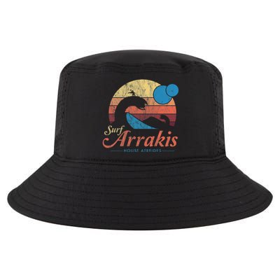 Visit Arrakis Vintage Distressed Surf Cool Comfort Performance Bucket Hat