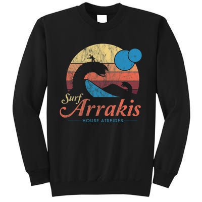 Visit Arrakis Vintage Distressed Surf Sweatshirt