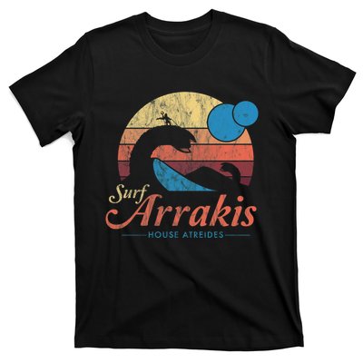 Visit Arrakis Vintage Distressed Surf T-Shirt