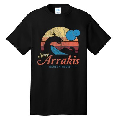 Visit Arrakis Vintage Distressed Surf Tall T-Shirt