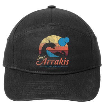 Visit Arrakis Vintage Distressed Surf 7-Panel Snapback Hat