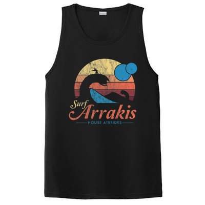 Visit Arrakis Vintage Distressed Surf PosiCharge Competitor Tank