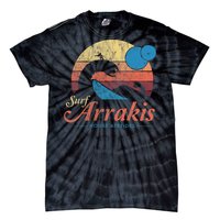 Visit Arrakis Vintage Distressed Surf Tie-Dye T-Shirt