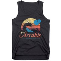 Visit Arrakis Vintage Distressed Surf Tank Top