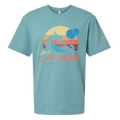 Visit Arrakis Vintage Distressed Surf Sueded Cloud Jersey T-Shirt