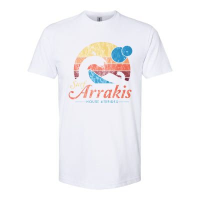 Visit Arrakis Vintage Distressed Surf Softstyle CVC T-Shirt