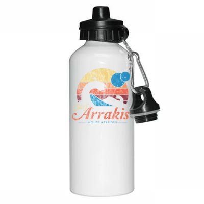 Visit Arrakis Vintage Distressed Surf Aluminum Water Bottle