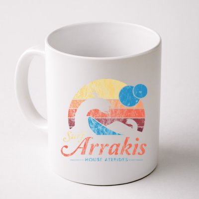 Visit Arrakis Vintage Distressed Surf Coffee Mug