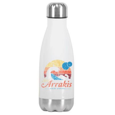 Visit Arrakis Vintage Distressed Surf Stainless Steel Insulated Water Bottle