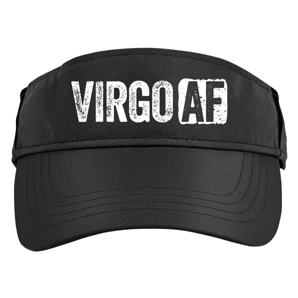 Virgo AF Virgo Zodiac Sign Gift Adult Drive Performance Visor